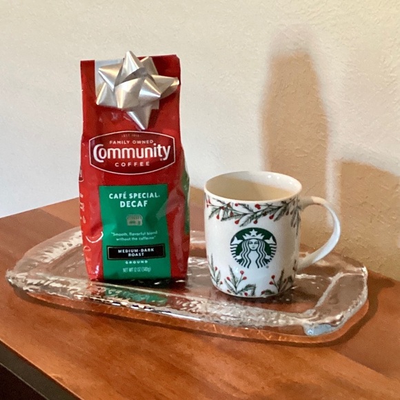 Starbucks 2020 Christmas Mermaid Holly Berry Garland Coffee Mug White Red Green - Picture 4 of 14